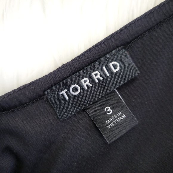 Torrid Leopard Lurex Swing Cami Tank Top Size 3 - Picture 10 of 12